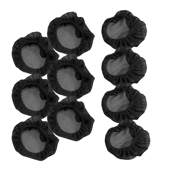 HOMEMAXS 10 Pcs Dance Hair Nets for Buns Ballet Hair Net Covers for Girls