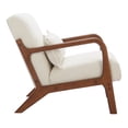 thumbnail image 3 of Macio Accent Chair Cream Accent Chair, Modern Style, Armrest support, Plywood, Indoor Living, 3 of 3