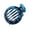 Blue, variant on Xinwanna Women Hair Clip Round Anti-slip Teeth Hair Claw Hollow Design Back Head Hair Clamp Hair Styling Tool Hair Accessories (Red)