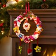 thumbnail image 6 of Yeciiwht Christmas Wreath DIY Kit, Diy Christmas Wreath Crafts for Adults with Accessory Pack, Hanging Decorative Wreath for Door, Wall & Window Decor, 6 of 7