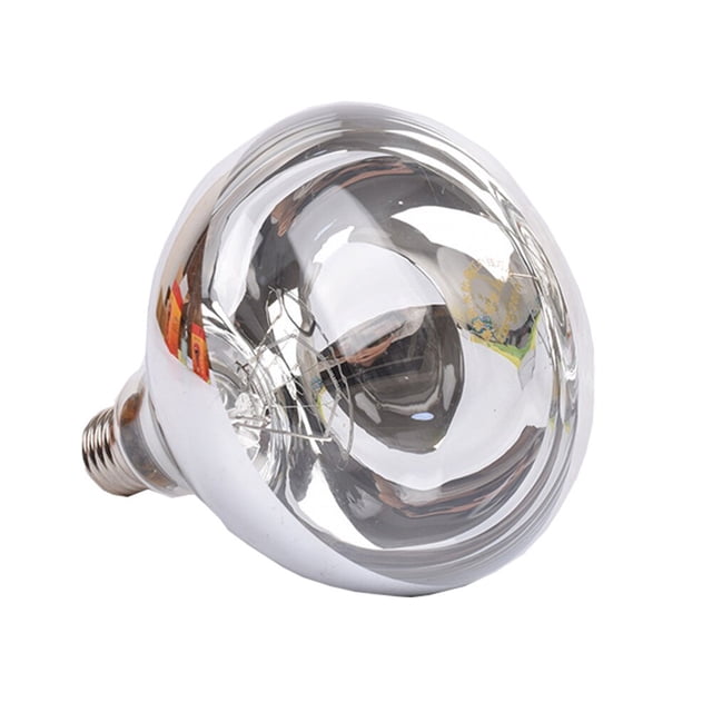 220V Poultry Heat Lamp Bulb Infrared Ray Thermal Preservation Heating Service for Reptile Botany Amphibian Pet Livestock250W He Qiyong unisex