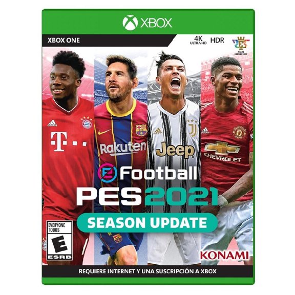 Pro Evolution Soccer 2021 Xbox One Season Update Físico