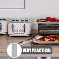 thumbnail image 4 of HEANUJJ 2pcs Toaster Top Lid Grey Silicone Keeps Bread Maker Clean, 4 of 7