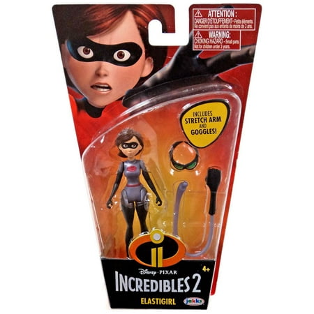 - Disney / Pixar Super Poseable Series 2 Elastigirl Basic Action Figure