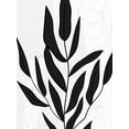 thumbnail image 2 of Allen, Kimberly 15x18 White Modern Wood Framed Museum Art Print Titled - Plaster Leaves 2, 2 of 4