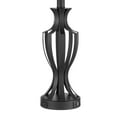 thumbnail image 5 of Kyrid 23.25'' Modern Metal USB Charging Table Lamp Set of 2 with Fabric Shade(Bulbs Included), 5 of 6