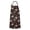 Pioneer Flower Floral-1, variant on Pioneer Flower Floral Print Pattern Apron for Women and Men, Cotton Linen Waterproof with Pockets, Adjustable, 33x27 Inch for Kitchen, Gardening, BBQ, Salon
