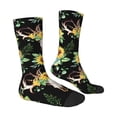 thumbnail image 2 of Goofa Printed Men's Crew Socks, Soft Durable Breathable Moisture-Wicking with Odor Control Cotton socks, 2 of 9