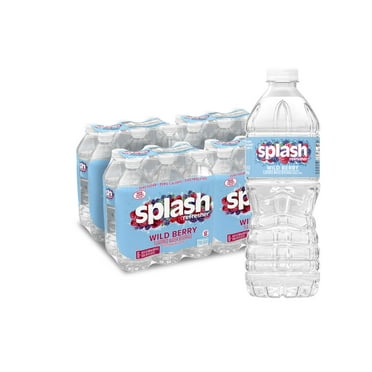 Nestle Splash Natural Wild Berry Flavored Water, 16.9 Fl. Oz., 24 Count