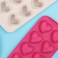 thumbnail image 6 of Chocolate Mold - Love Heart Shape, Reusable Food Grade Mold for DIY Ice Making and Baking, 6 of 8