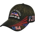 thumbnail image 1 of I Miss The America I Grew Up in Distressed Dad Hat Baseball Caps for Men 90s Washed Denim Adjustable Strapback Baseb, 1 of 7
