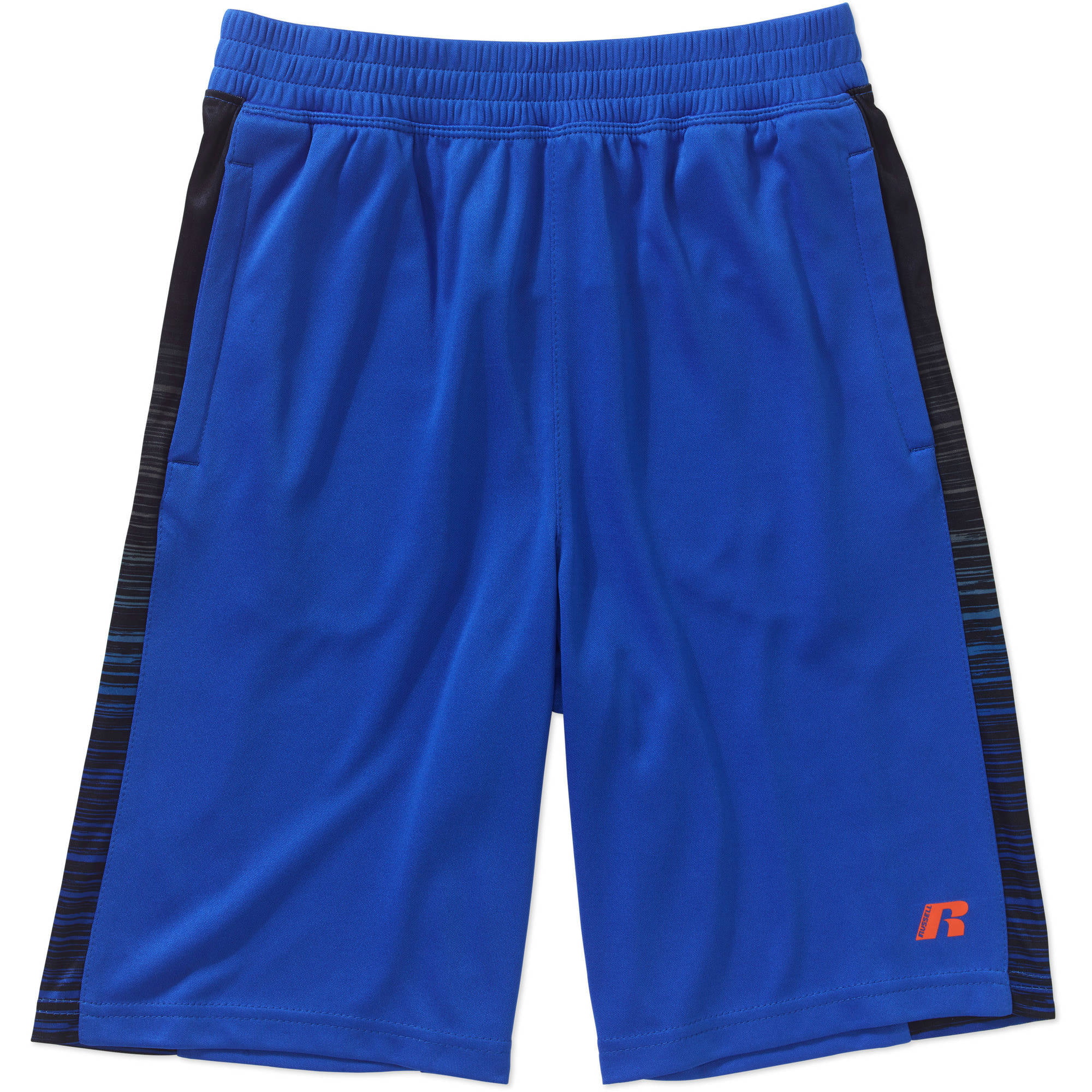 NEW Boys Athletic Shorts Small 6-7 Basketball Workout Gym Running Navy Blue
