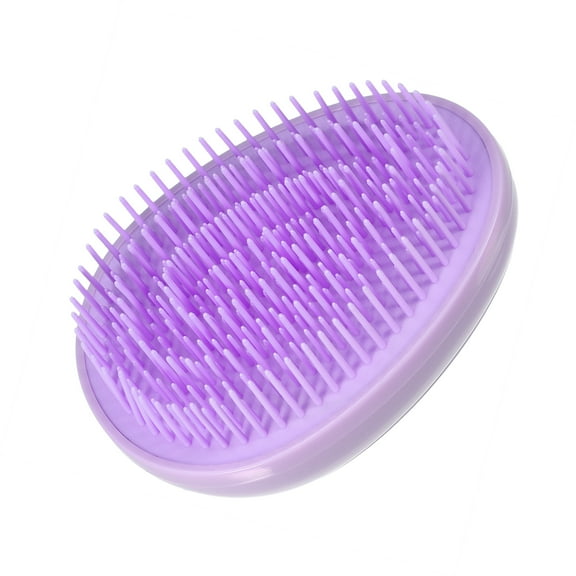 Vocoste Hair Brush Travel Portable Detangling Hair Brush Mini Egg Shape Massage Hair Brush for Women Purple