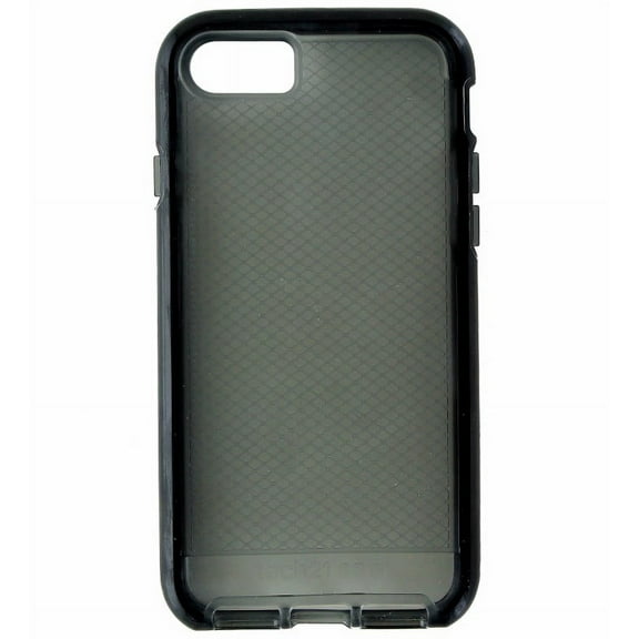 Tech21 Evo Check Series Flexible Case Cover iPhone 8 / 7 - Smokey Tint / Black