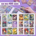 thumbnail image 3 of Portable Card Collection Binder, Trading Cards Binder With High-Clarity Pages Showcases Your Collection In Style, Archival-Safe Non-Pvc Material Offers Unmatched Protection, 3 of 5