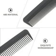 thumbnail image 2 of 6pcs Double Tooth Combs Fine and Wide Tooth Combs Plastic Hair Combs for Men Women, 2 of 8
