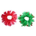 thumbnail image 4 of WRITWAA 2 Pcs Collier pour Animaux de Compagnie Rouge de Noël Matériau Polyester Design Festif Confortable, 4 of 7