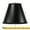Black, variant on 3x6x5 Chocolate Burlap Chandelier Lampshade
