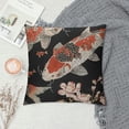 thumbnail image 2 of RUIYC Koi Fish Peach Pillowcase for Hair and Skin Pillowcase - with Envelope Closure, Standard, 2 of 5