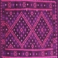 thumbnail image 1 of Ahgly Company Indoor Square Southwestern Pink Country Area Rugs, 3' Square, 1 of 4