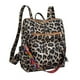 thumbnail image 3 of EeaseMX Mochila para estudiantes de gran capacidad, 1 unidad, con estampado de leopardo, moderna, para viajes., 3 of 7