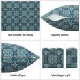 thumbnail image 3 of MAGPIE Set of 2 Decorative Throw Pillow Covers- 45*45 cm Pillow Cover Waterproof Decorative PillowCase Made of Polyester for Garden Sofa Living Room Bed Car(Medal Print), 3 of 6