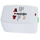 thumbnail image 4 of Adaptador de enchufe internacional 0~250V 10A USB doble Levamdar, 4 of 8