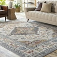thumbnail image 6 of Mark&Day Area Rugs, 5x7 Var Traditional Gray Area Rug (5'2" x 7'), 6 of 14