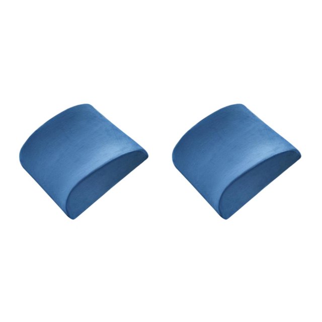 Wosthever Multifuncional y adecuado para varios escenarios - Almohada para soporte de cintura Gamuza totalmente compatible - RoyalBlue Ante - Azul Real 2Conjunto
