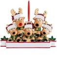 thumbnail image 2 of Animal árbol de Navidad adorno colgante lindo chimenea pared Navidad Oficina sala de estar decoración del hogar colgante decorativo 5 animales Inevent HA009187-04, 2 of 6