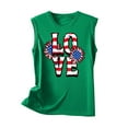 thumbnail image 3 of Wiyuqeen Independence Day Tank Tops for Women Sleeveless Crew Neck 4th of July Tanks Funny Love USA Flag Graphic Tanks Womens Gifts, 3 of 4