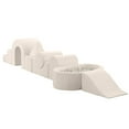 thumbnail image 1 of KIDKII Lux Play Set 9-Piece Firm Foam Climbing and Ball Pit for Toddlers, Beige, 1 of 7