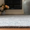 thumbnail image 4 of SAFAVIEH Micro-Loop Britton Oriental Runner Rug, Light Grey/Ivory, 2'3" x 11', 4 of 7