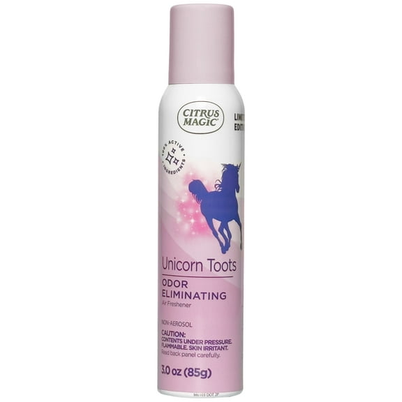 Citrus Magic Odor Eliminating Air Freshener Spray, Unicorn Toots, 3-Ounce