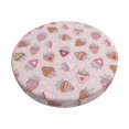 thumbnail image 1 of Disketp Strawberry Cake Funda Redonda para Taburete, Funda de Cojín para Silla de Bar Suave y Elástica-13 inch, 1 of 6