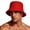 Red, variant on Hot Summer Bucket Hat Short Brim- Trendy Cotton Sun Hat for Beach, Golf, Fishing - Fun Outdoor Vacation Boonie for Men and Women Dark Gray