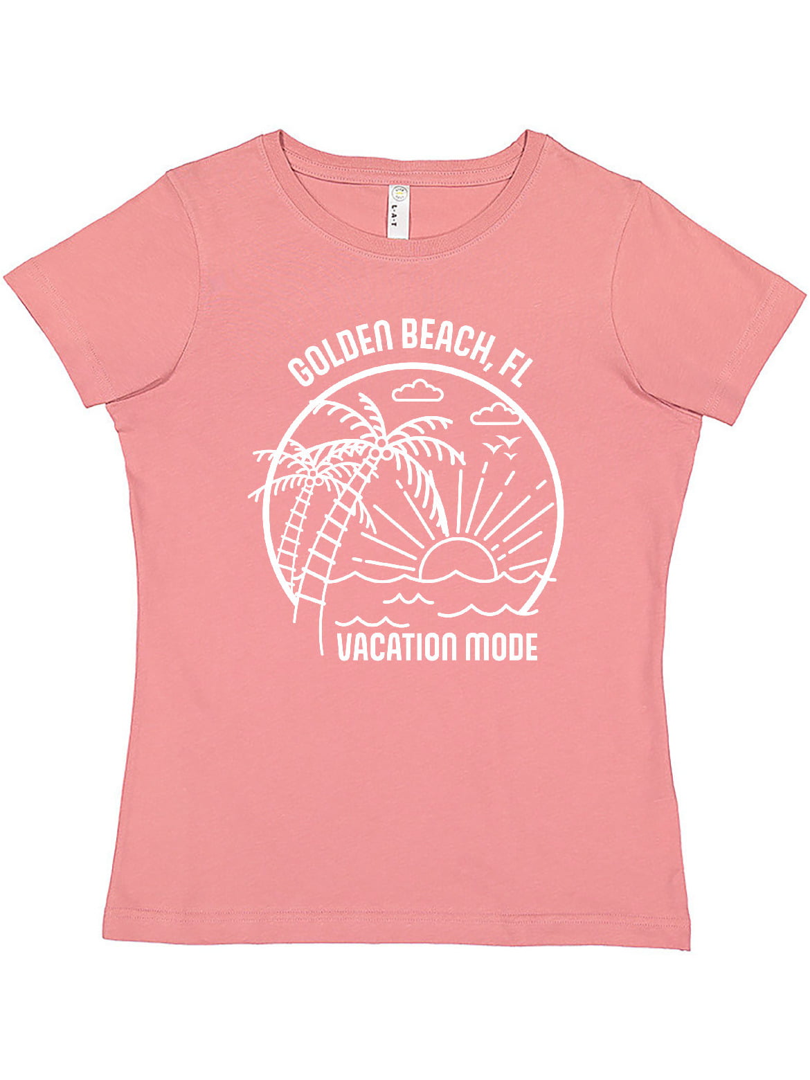 Inktastic Summer Vacation Mode Golden Beach Florida Women's T-Shirt -  Walmart.com