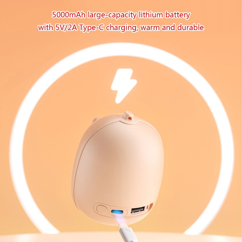 TIERPOP Portable Constant Temperature Hand Warmer Cartoon Pet USB Charging Warm Hand Treasure Multi-Function Hand Warmer