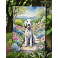 thumbnail image 3 of Bedlington Terrier Spring Garden Garden Flag 11.25 in x 15.5 in, 3 of 5