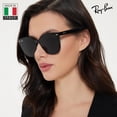 thumbnail image 7 of Ray-Ban RB4423D POLARIZED Square Shaped Sunglasses for Men & Women - Includes Official Rayban Eyewear Kit - Ideal Formal & Casual Wear Sunglasses - Dark Green Lens, 7 of 7