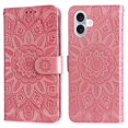 thumbnail image 1 of Funda tipo cartera GANGXUN para iPhone 16 , diseño girasol, cuero PU, soporte, cierre magnético, tarjetero, 1 of 5