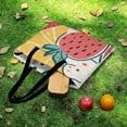 thumbnail image 6 of Tropical Fruits with Exotic Flavors Picnic Blanket Waterproof Outdoor Beach Blanket Hand-held Pad Suitable for Travel, Camping, Beach, Family Gatherings, 6 of 8
