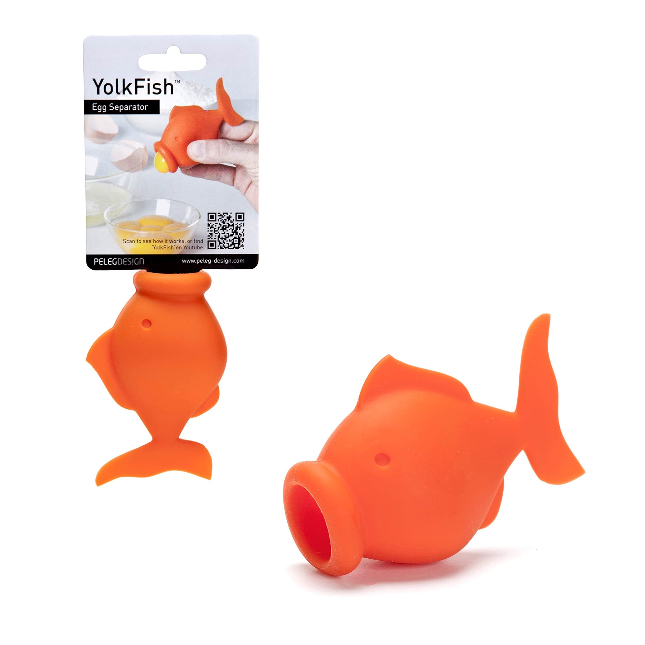 Silicone Egg Separator, Separate Egg Yolk from Egg White, Swallow