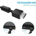 thumbnail image 4 of RCA audio video cable, game console accessories, AV cable for PS1 PS2 PS3 Playstation, 6 feet, 4 of 5