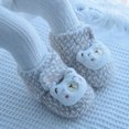 thumbnail image 5 of PEASKJP Soft Fleece Booties Anti-Slip Toddler Ankle Boots Infant Walking Shoes, Brown 11, 5 of 5