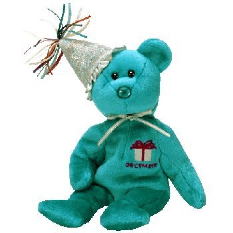 birthday bear beanie baby