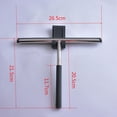 thumbnail image 2 of unbranded 1Ud Limpiador Para Y Parabrisas Negro De Acero Inoxidable Con Compacto, 2 of 8