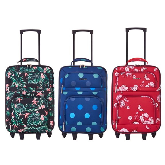 Jetstream Valise Cabine Souple, Bagage Cabine Approuvée à Roulettes