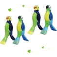 thumbnail image 1 of Beach Towel Clips, Granmagazz 4 Pcs Parrot Towel Clips for Beach Chairs, Towel Clips for Beach Chairs, Strong Beach Chair Clips for Towels, Vivid Parrot Shape Beach Accessories, 1 of 6