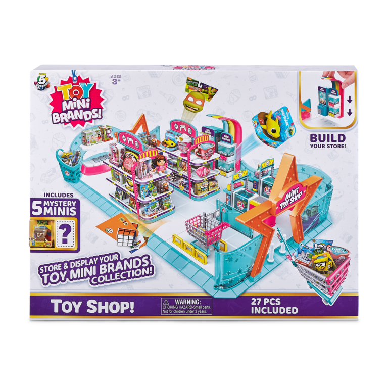 5 Surprise Toy Mini Brands Mini Toy Shop Playset by ZURU - Walmart.com